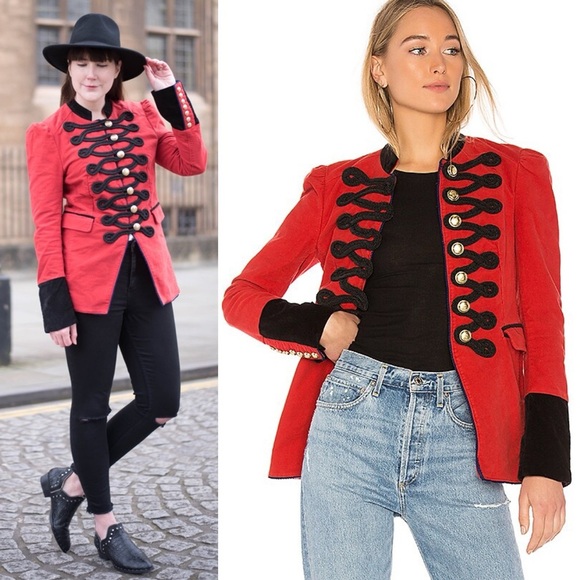 Free People Military Blazer Jacket - Picture 2 of 16